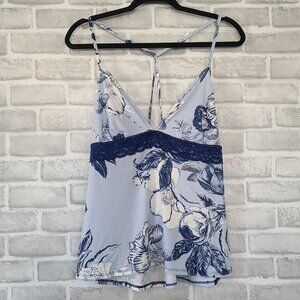 Linea Donatella Intimate Strappy Tank Top Sleepwear Coverup NEW Large y2k look